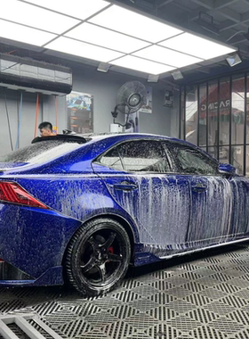 热销13款17款雷克萨斯is排气碳纤维亮黑四出尾喉尾嘴