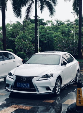 雷克萨斯IS碳纤维侧裙Artisan侧裙改装包围