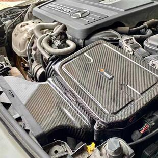 台湾Airspeed碳纤维进气管进气风箱改装CLA45AMG