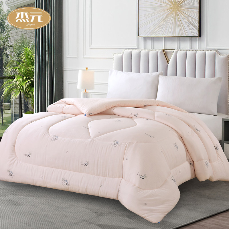 杰元家纺十二孔纤维大豆锁温冬被加厚保暖冬季春秋被子双人被芯,床上用品,化纤被,淘宝优惠券,粉丝福利购,淘宝优惠卷