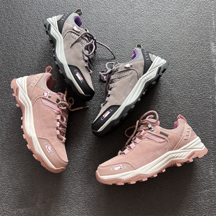 品牌撤柜秋冬款户外徒步登山鞋徒步女鞋防滑耐磨舒适轻便越野鞋