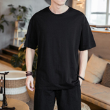 风潮大码短袖T恤QT4011-T01幸会-特P35，男装T恤，星座301D-2(原钱塘4011)