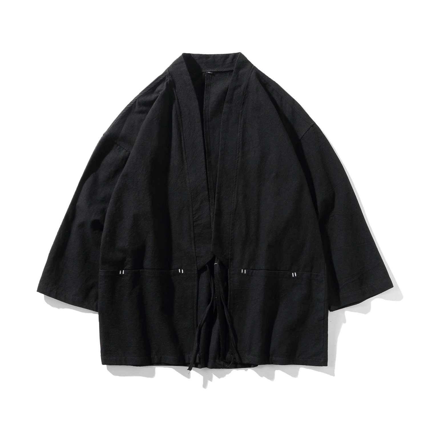 风秋季汉服男居士开衫男士道袍和服夹克外套男QT4011-13-P30，男装民族服装，星座301D-2(原钱塘4011)