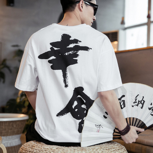 风潮大码短袖T恤 QT4011-T01幸会-特P35图片
