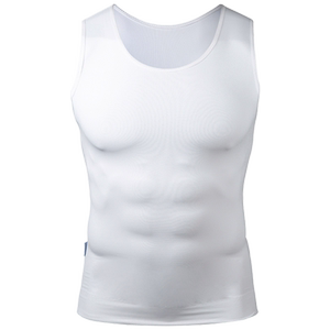 INSMANX男士塑身衣收腹定型背心束腰束胸藏肉加压塑形薄内衣神器