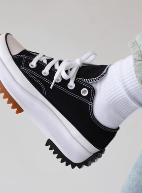 Run Star Legacy CX夹心低帮男女板鞋厚底增高帆布鞋高帮A11489C