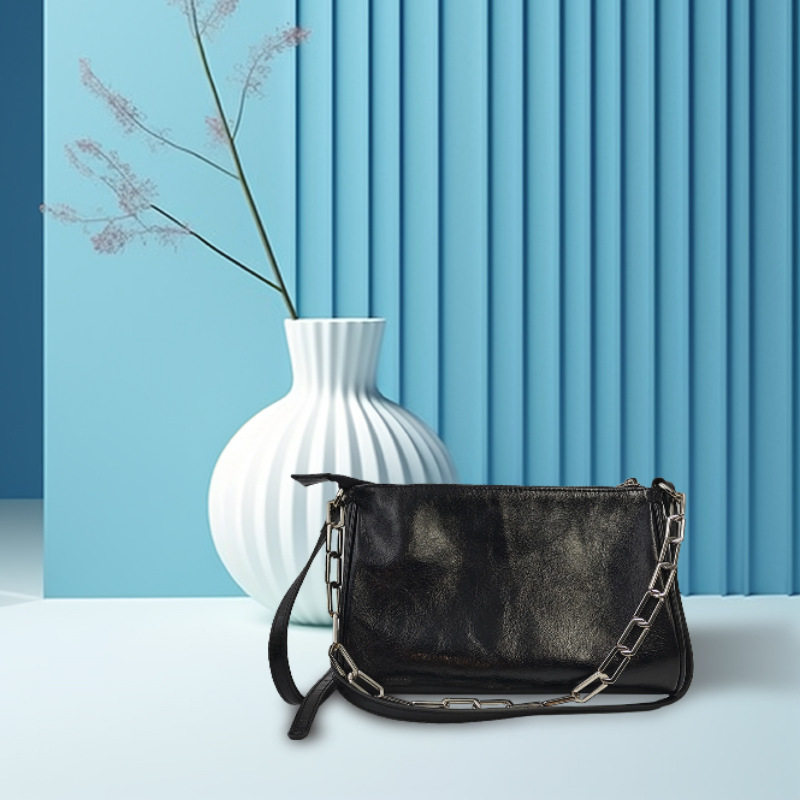 进口羊皮新款可颂包可颂饺子真皮简约时尚牛角包女高颜值,箱包皮具/热销女包/男包,通用款女包,淘宝优惠券,粉丝福利购,淘宝优惠卷