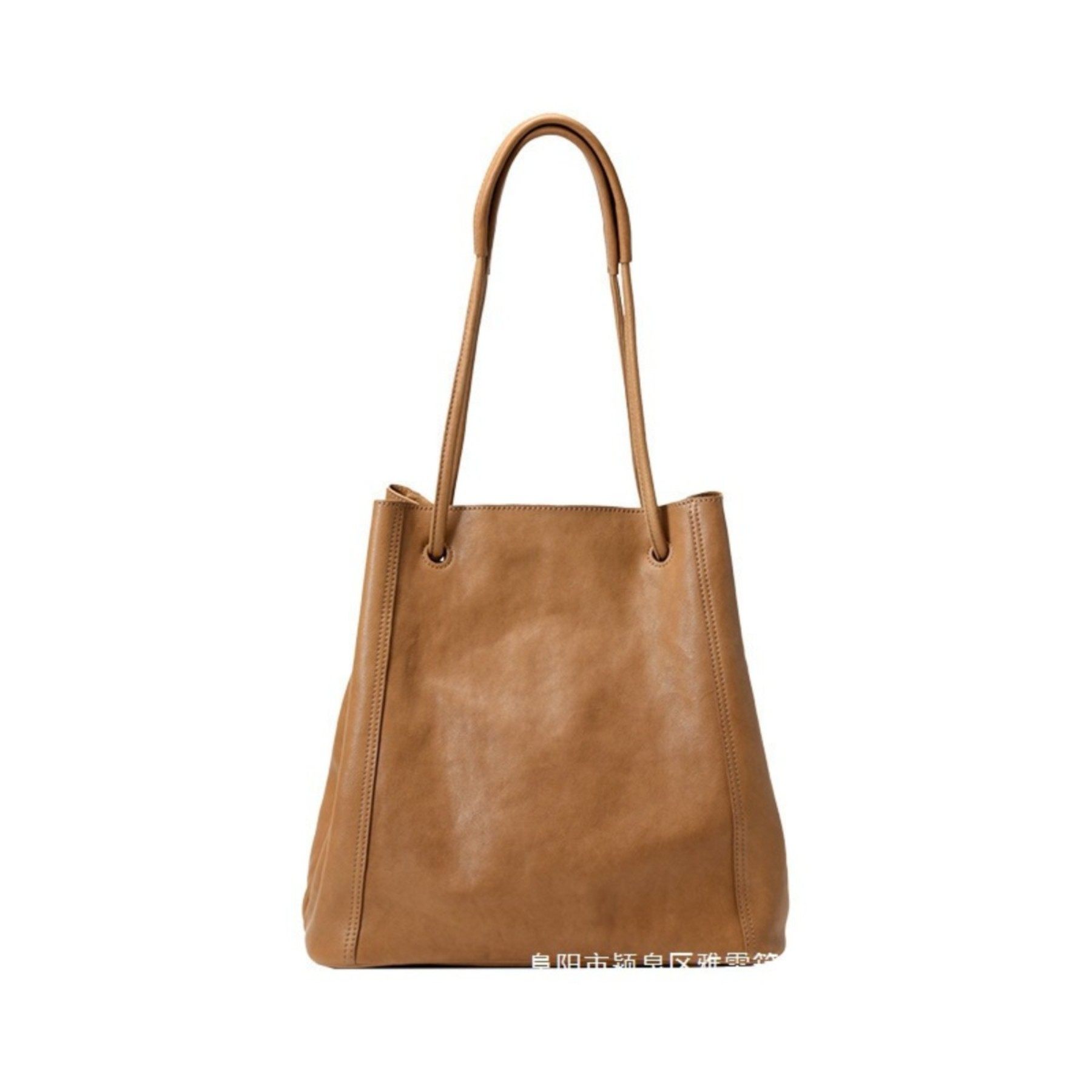 A man厂家直销水桶包女斜挎大容量托特包复古小众植鞣头层,箱包皮具/热销女包/男包,水桶包,淘宝优惠券,粉丝福利购,淘宝优惠卷