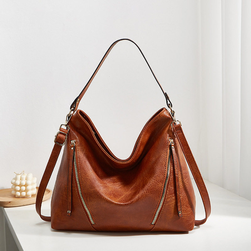 Aman复古绣线托特包包女大容量2026新款上班通勤包单肩斜挎包女包,箱包皮具/热销女包/男包,托特包,淘宝优惠券,粉丝福利购,淘宝优惠卷