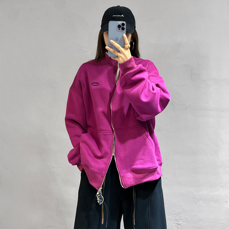 皇森冬季新款半高领大码休闲运动纯色加绒加厚刺绣拉链保暖外套女,女装/女士精品,卫衣/绒衫,淘宝优惠券,粉丝福利购,淘宝优惠卷