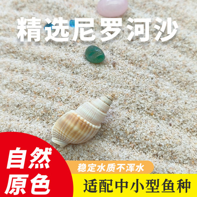 尼罗河沙草缸造景底沙