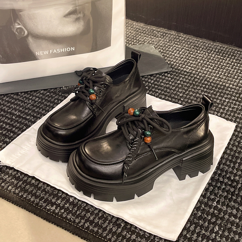 【增高7厘米软底】乐福鞋女