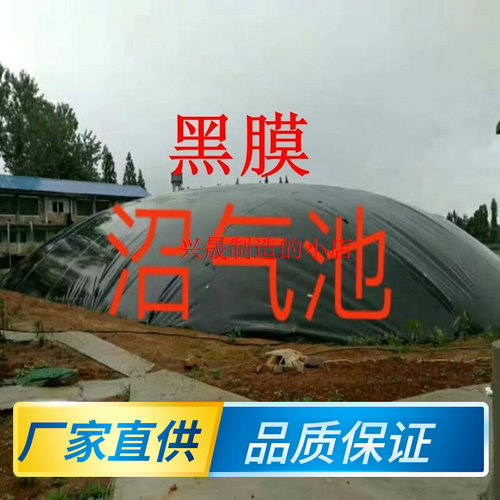 HDPE复合防渗土工膜鱼藕池虾塘水产养殖池景观湖黑膜沼气池膜厂家