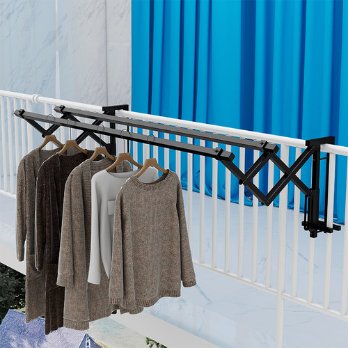 铁镀八折叠铁艺挂免打孔折叠加粗