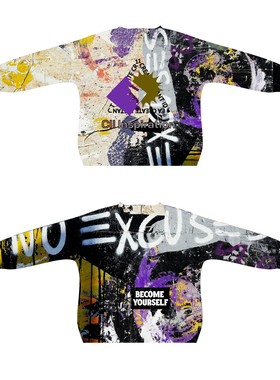 CII Inspiration瞬差-欧美街头创意#10潮牌印花毛衣-《数学方根》