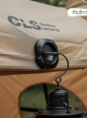 CLS户外磁吸挂钩露营天幕帐篷灯固定器野营灯免打孔磁力悬挂吸盘