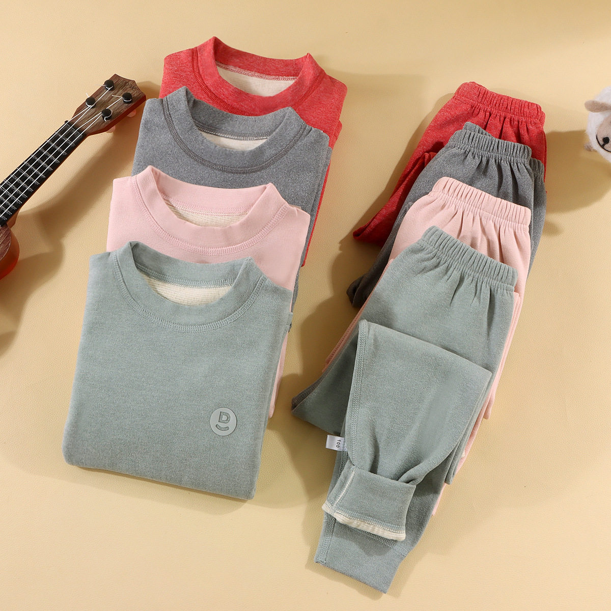 儿童保暖内衣双层羊毛蚕丝无骨秋衣秋裤秋冬季舒适宝宝家居服套装,童装/婴儿装/亲子装,家居服套装,淘宝优惠券,粉丝福利购,淘宝优惠卷