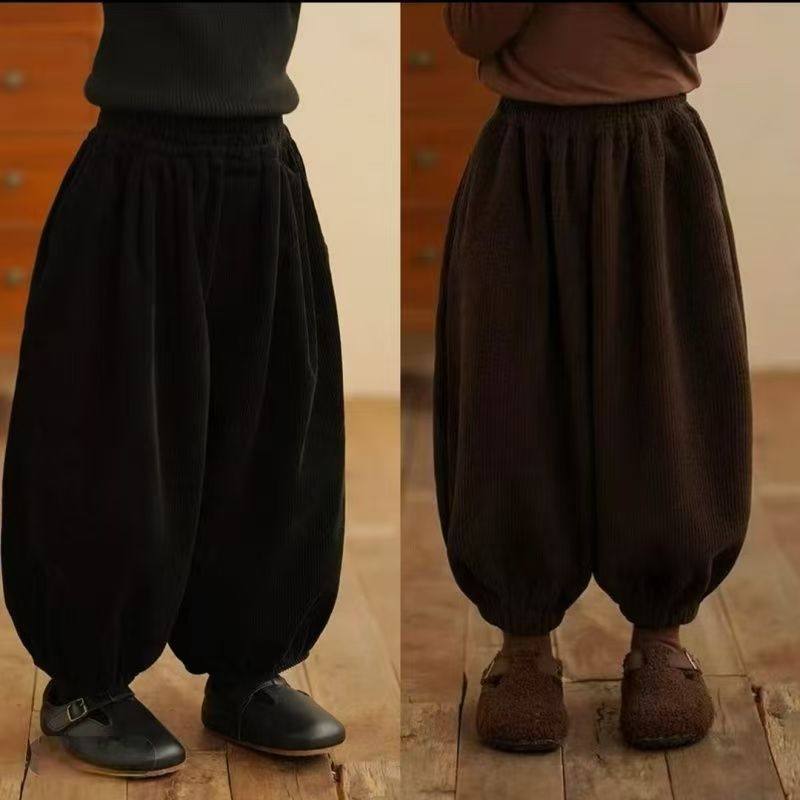 新款男童秋冬灯笼裤2025冬季女童加厚休闲保暖洋气时髦纯色哈伦裤,童装/婴儿装/亲子装,裤子,淘宝优惠券,粉丝福利购,淘宝优惠卷