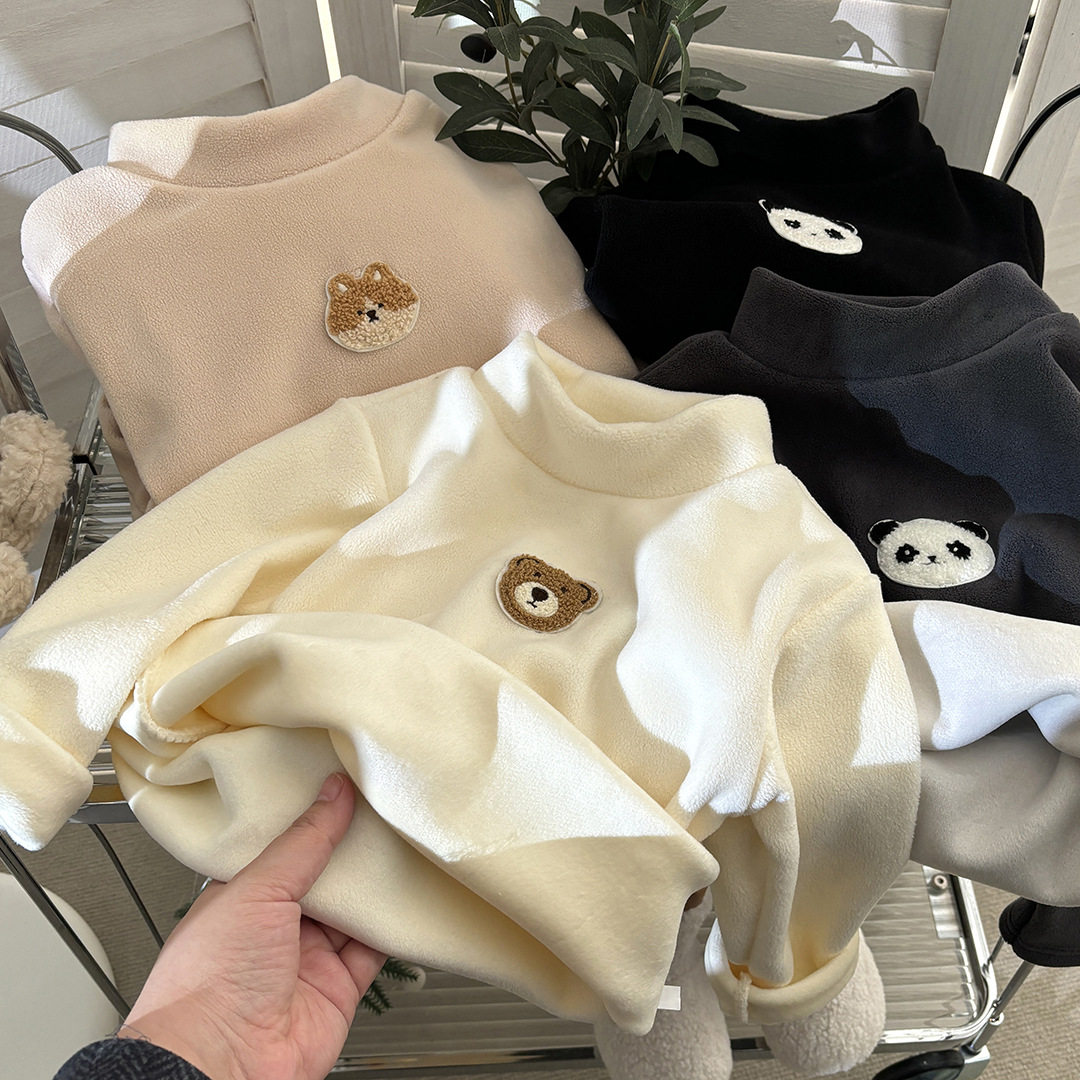 儿童打底衫秋冬季新款加绒洋气百搭上衣男童女童加厚卫衣长袖童装,童装/婴儿装/亲子装,保暖上装,淘宝优惠券,粉丝福利购,淘宝优惠卷