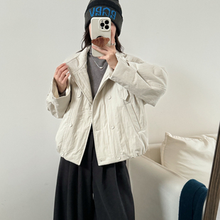 衣宫主-水洗棉布复合羊毛棉内里羽绒服双重保暖羽绒服外套A25931