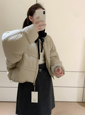 SANTA GROVE-韩代款加厚精致保暖羽绒服外套(配可拆卸帽子)68010