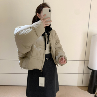 配可拆卸帽子 SANTA 加厚精致保暖羽绒服外套 韩代款 68010 GROVE