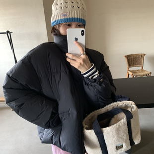 HYGGE-发财羽绒|韩系简约爆款面包保暖羽绒服外套(有质检)Y89511