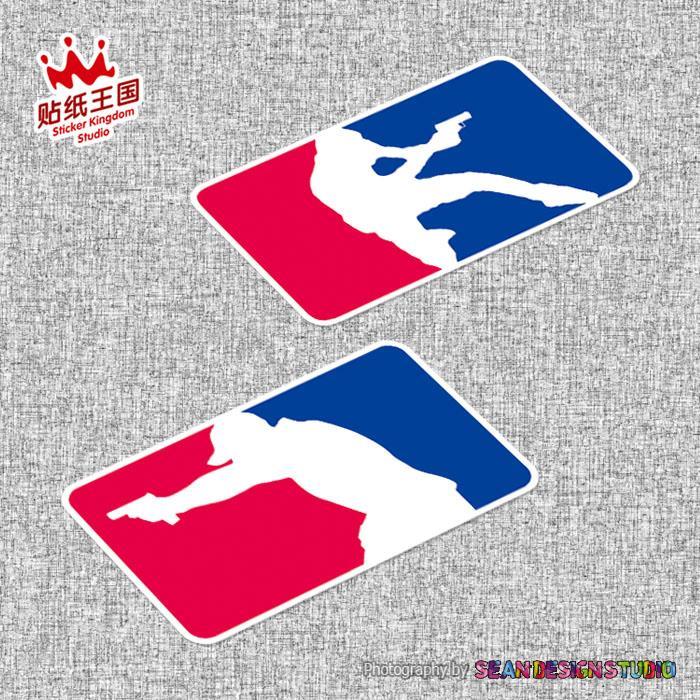 IPSC 国际实用射击协会 军事军标 05 水弹战术箱贴花反光车贴