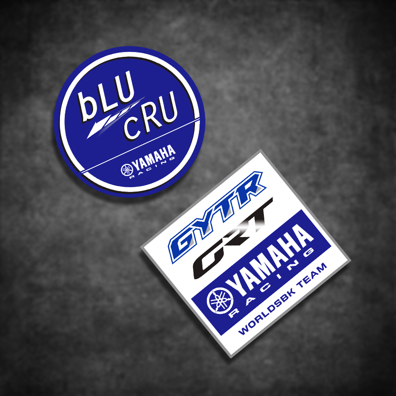 云创车贴 GYTR 适用于 於山叶个性防水反光机车装饰贴防水反光贴