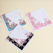 女士纯棉手帕全棉印花手绢婚庆礼品配饰薄款 擦手巾柔软舒适方巾女