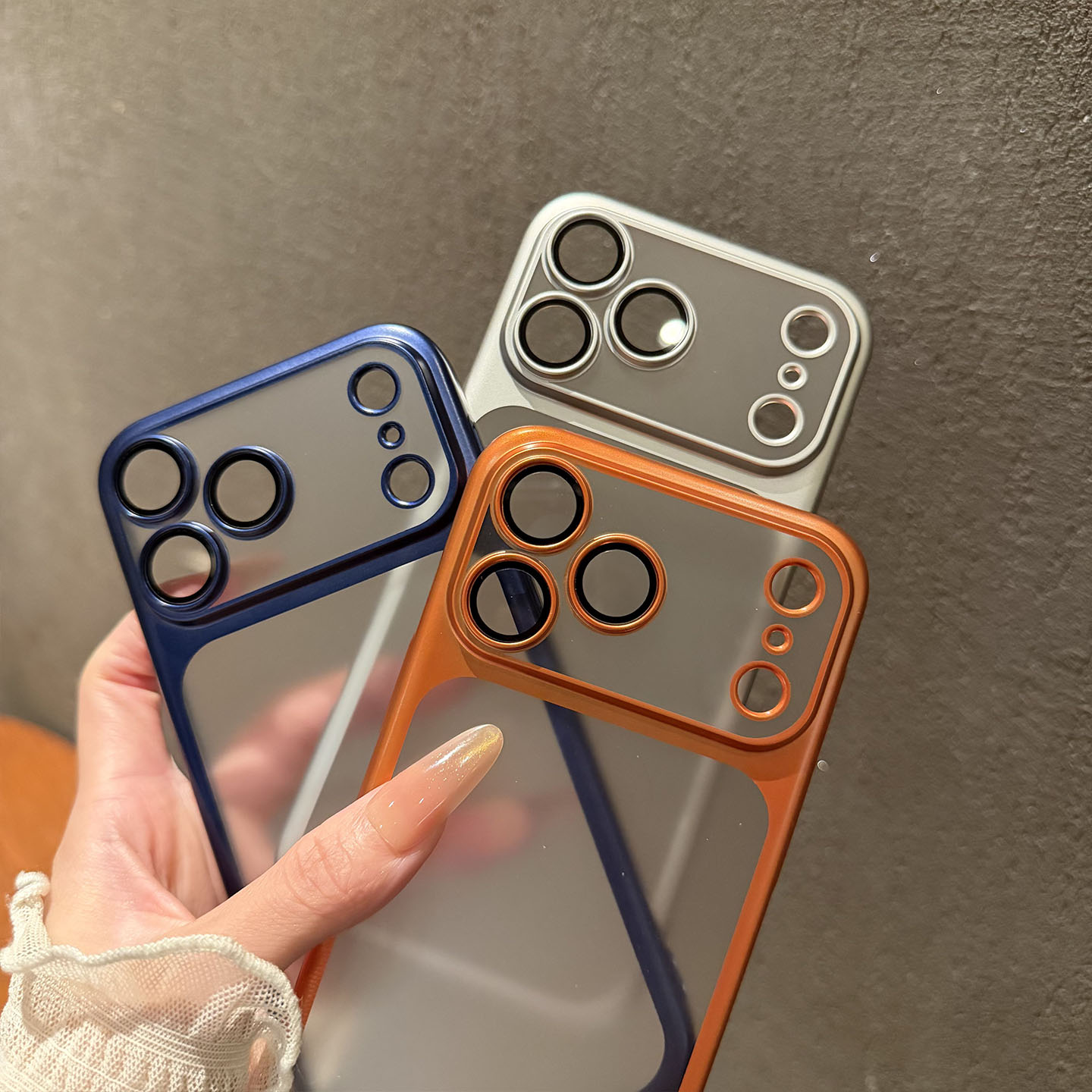 【带镜头膜】适用于iphone17Air手机壳苹果16磨砂防指纹15pro超薄硬壳14proMax新款简约高级13防摔保护套男女