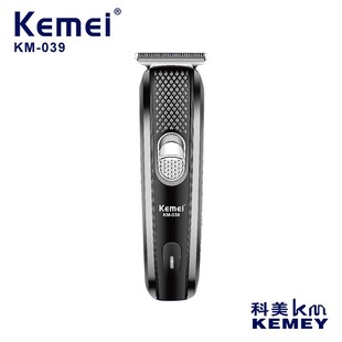 跨境KEMEI 039家用精钢刀头USB充电理发器 科美电推剪KM