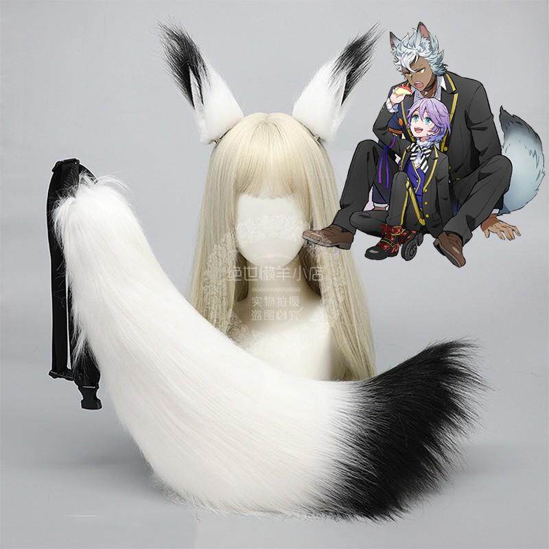迪士尼扭曲仙境狮子王主题jack howl头饰尾巴cosplay道具兽耳发夹