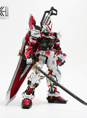 星海板喷 现货 万代PG 1/60 红异端高达 迷茫高达 拼装模型成品