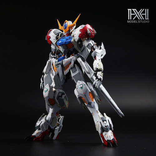 星海板喷 万 MG 1/100巴巴托斯 天狼座 铁血孤儿团 拼装模型成品