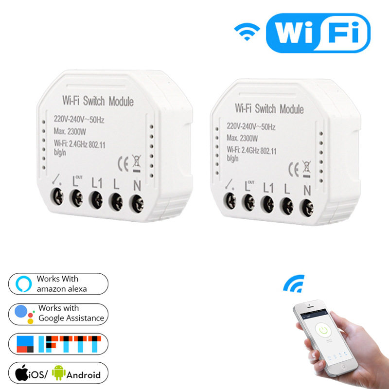 wifi Intelligent on-off device Dark outfit Intelligent switch Support Genie Alexa , google homein the Electronic/Electrician , Smart Home System , Smart Switch  category - from Buy2taobao.com to provide professional Taobao agent buy service