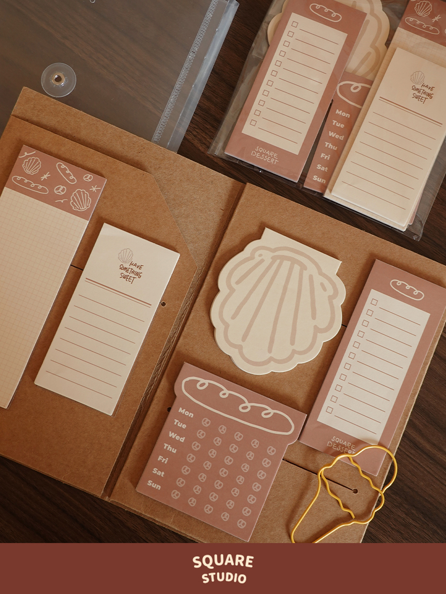平方StudioDessert甜品便签手帐