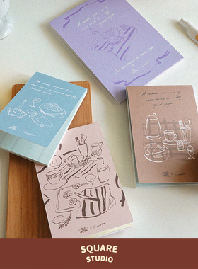 【平方Studio】悠长假日便签本 原创手绘todolist手帐素材m5a7