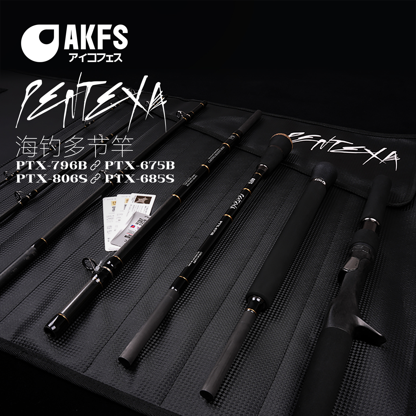 AKFS-PENTEXA海钓多节路亚竿