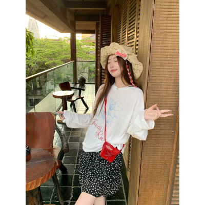 防晒罩衫女薄款夏季长袖t恤上衣