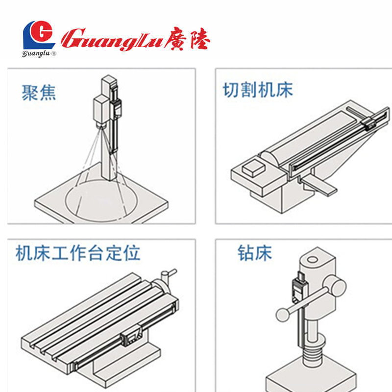 桂林广陆广陆光栅数显标尺横式竖式两用外接式机床设备位移传感器