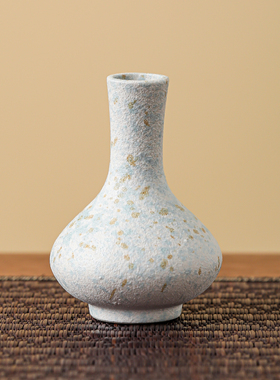 家用客厅插花干花鲜花水培花插瓶现代简约陶瓷花瓶装饰创意摆件