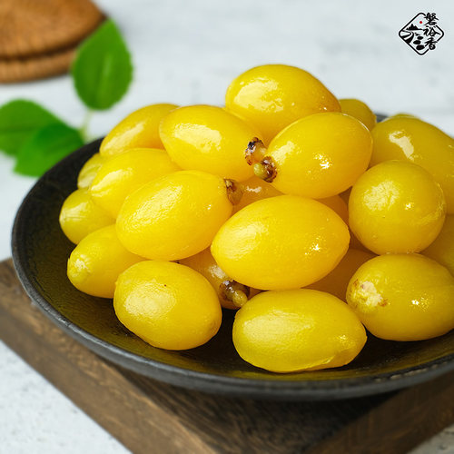 无核甜橄榄肉化皮榄蜜饯潮汕特产
