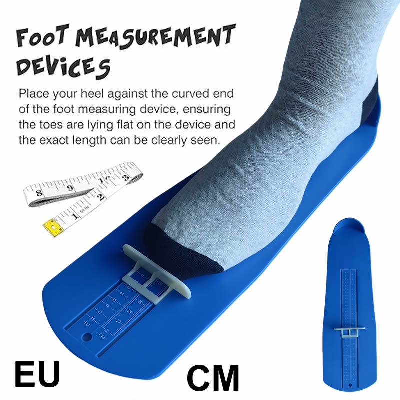 欧码和厘米 大人小孩男人女人都可以用的通用款量脚器EUCM