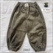 菲尔家儿童男女通穿加绒裤 南北方均可拍