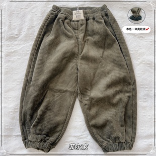 菲尔家儿童男女通穿加绒裤（南北方均可拍）