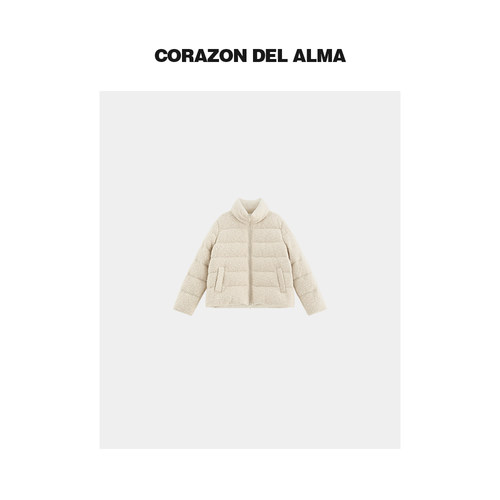 匈牙利鹅绒立领排骨羽绒服