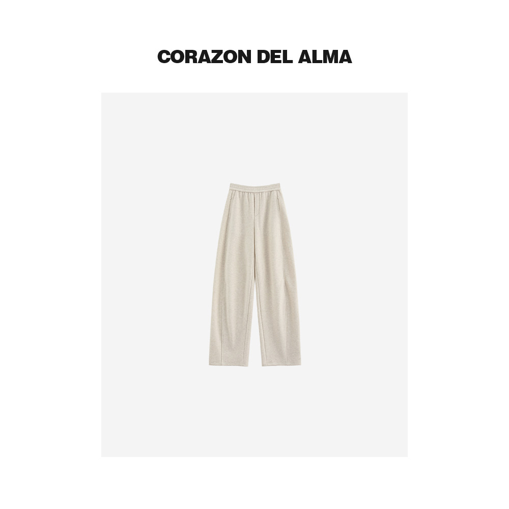 加厚加绒保暖松紧腰休闲裤