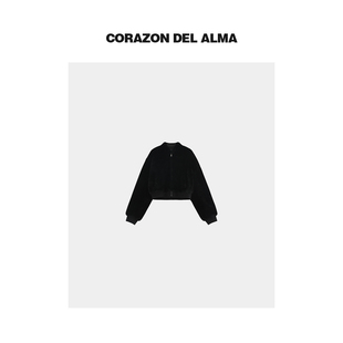 皮草外套2359 轻奢澳洲美利奴皮毛一体绵柔细密短直毛短款 寂暮