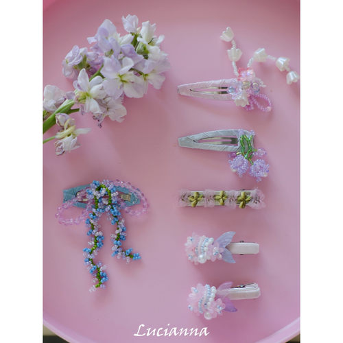 【上新】Lucianna vol.4&5清新初夏珠串仙气发夹